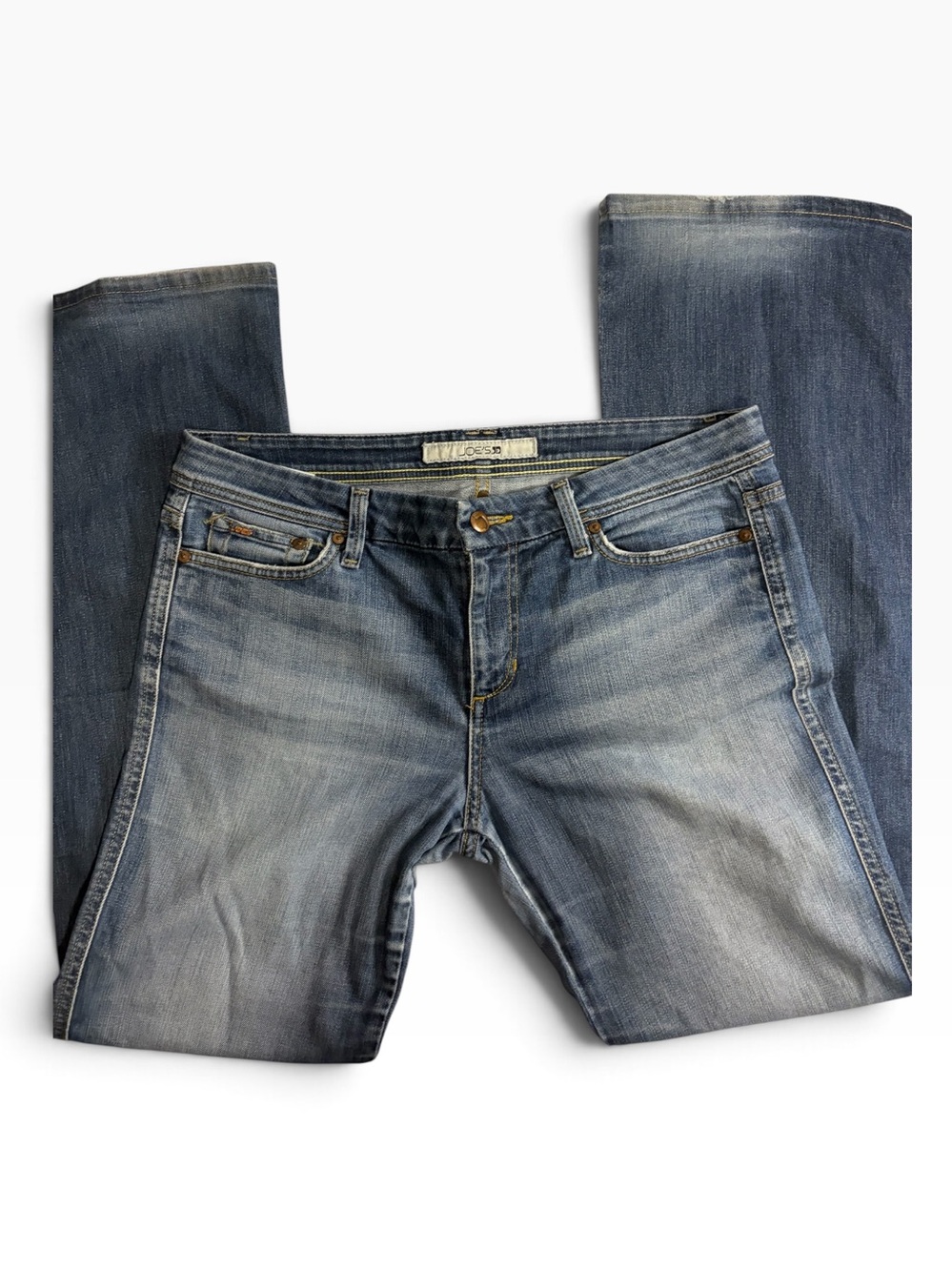 Joe’s Jeans Women’s 31 Bootcut Flare Jeans Y2K Medium Wash Stretch Denim
